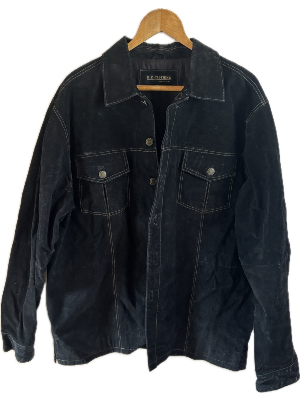 Men's Black Leather Jacket